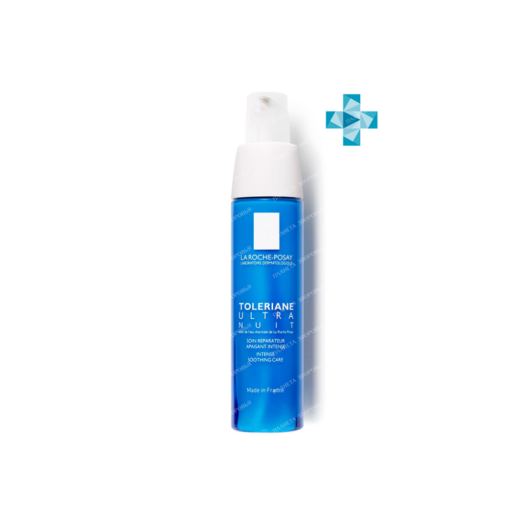 La Roche-Posay Intense soothing night care for hypersensitive or allergy-prone skin of the face and eye contour "Toleriane Ultra Nuit" 40 ml