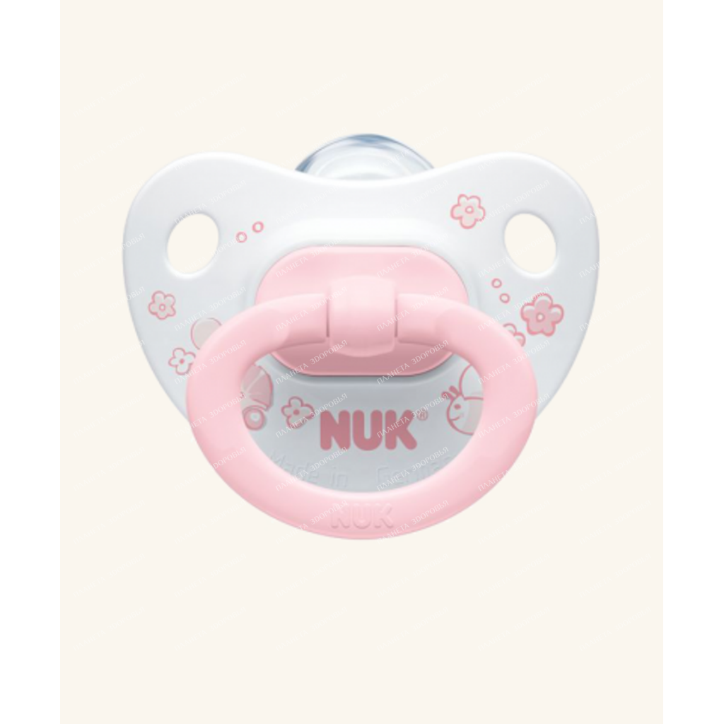 NUK BABY ROSE Soother Orthodontist. forms, silica, solution 1,10730274