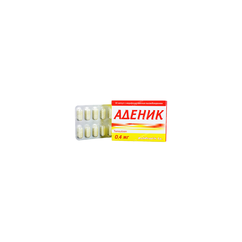 Adenik modified release capsules 0.4mg #10x3