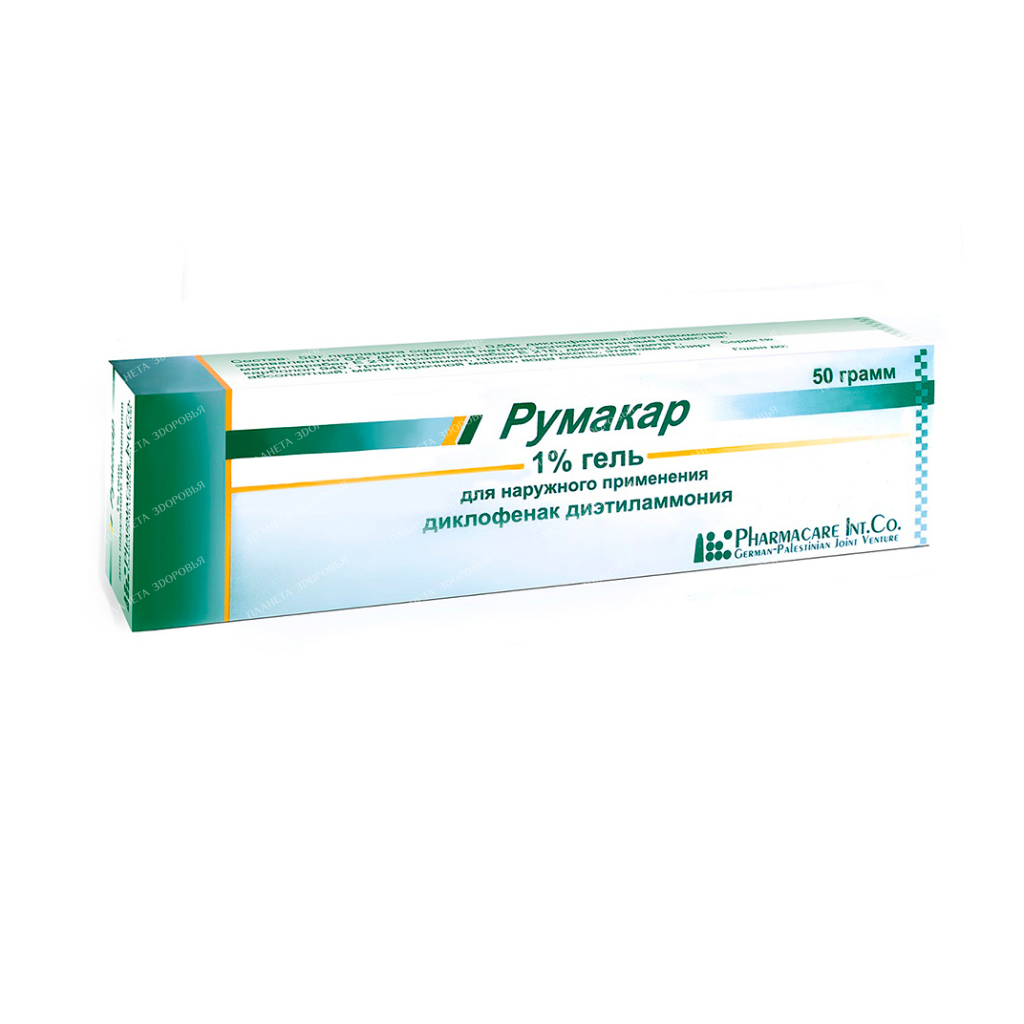 Rumakar gel 1% 50g №1