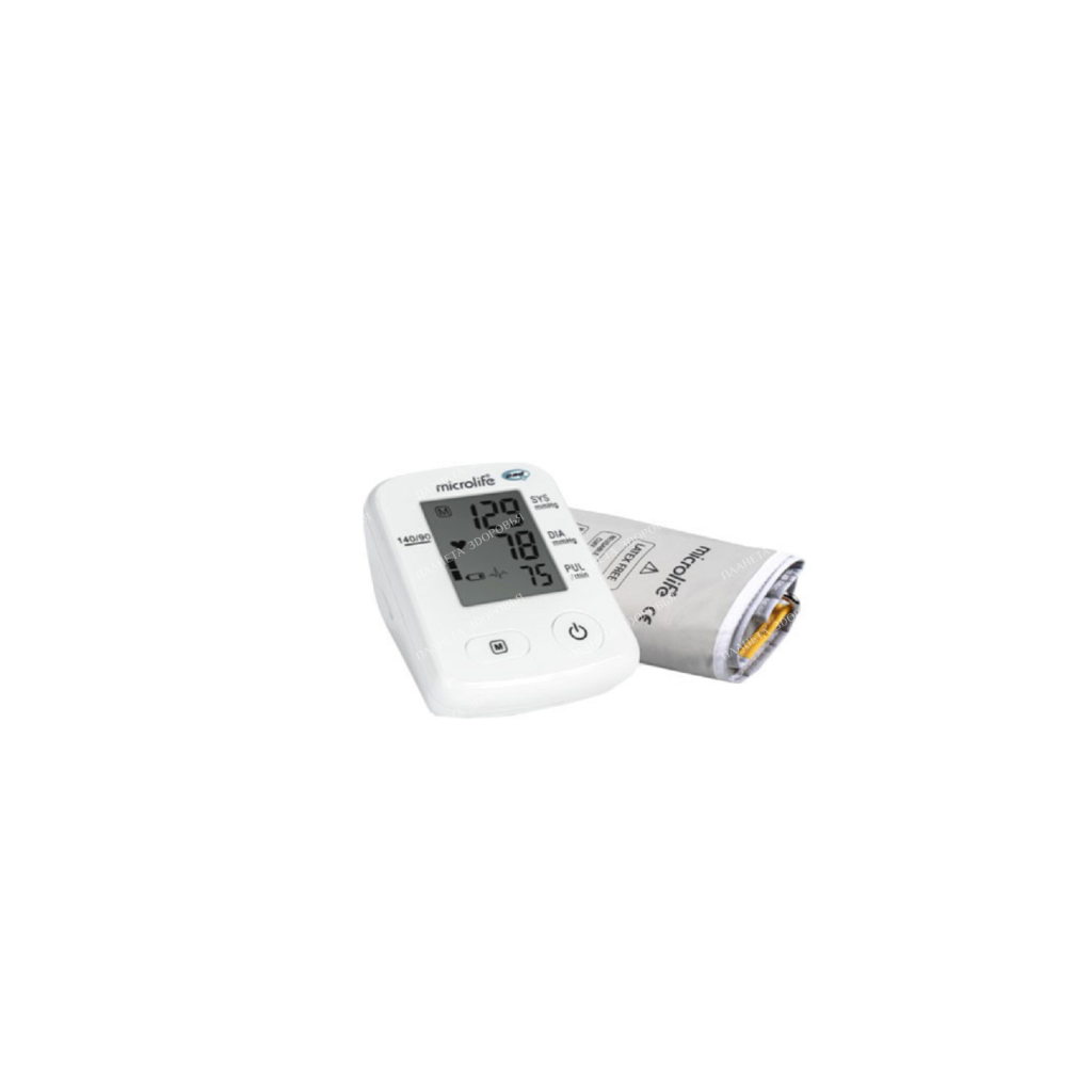 Device for measuring blood pressure electronic MicroLife model BP A2 Standart with accessories (with adapter)