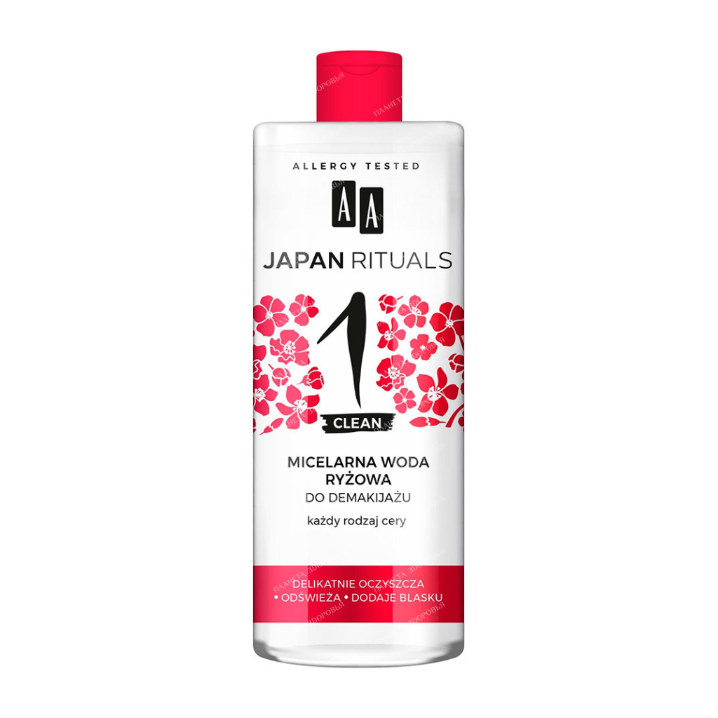 AA JAPAN RITUALS Micellar rice water, 400 ml