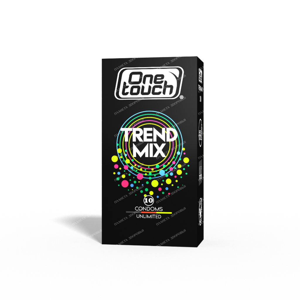 One Touch Trend MIX Condoms, 10 pcs (5 types in 1 pack)