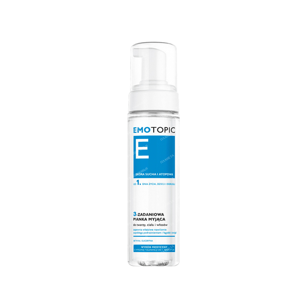 Emotopic 3in1 Washing gel for face, body and hair (from the first days of life, for children and adults) 200 ml