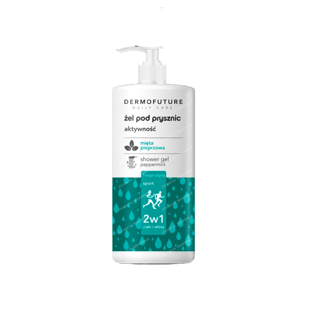 DermoFuture Daily Care Shower gel ACTIVITY with peppermint 500 ml