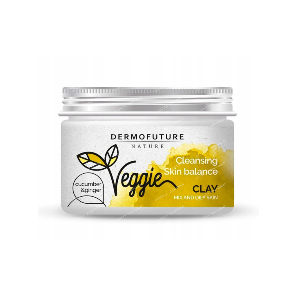 DermoFuture Nature Veggie Purifying Rebalancing Paste for Combination to Oily Skin Cucumber & Ginger 150ml