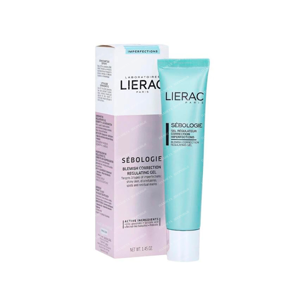 Lierac SEBOLOGIE / MATTIFYING SEBUM-REGULATING GEL, 40 ml