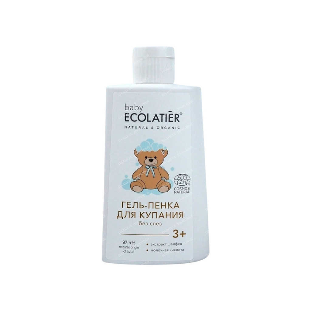 Ecolatier Baby Foam Bathing Gel 3+, 250 ml