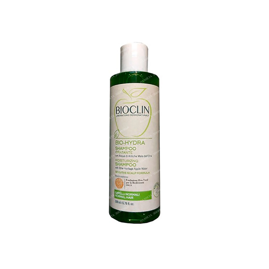 BIOCLIN BIO-HYDRA Moisturizing shampoo (apple), 200 ml