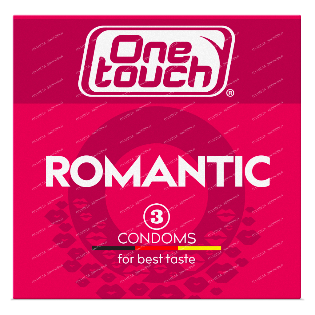 One Touch Romantic Condoms, 3 pcs