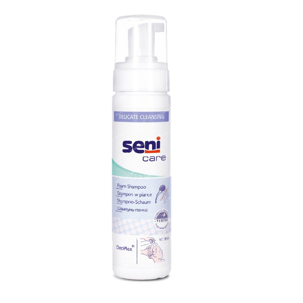 Seni Care Shampoo-foam for washing hair without water, 200ml
