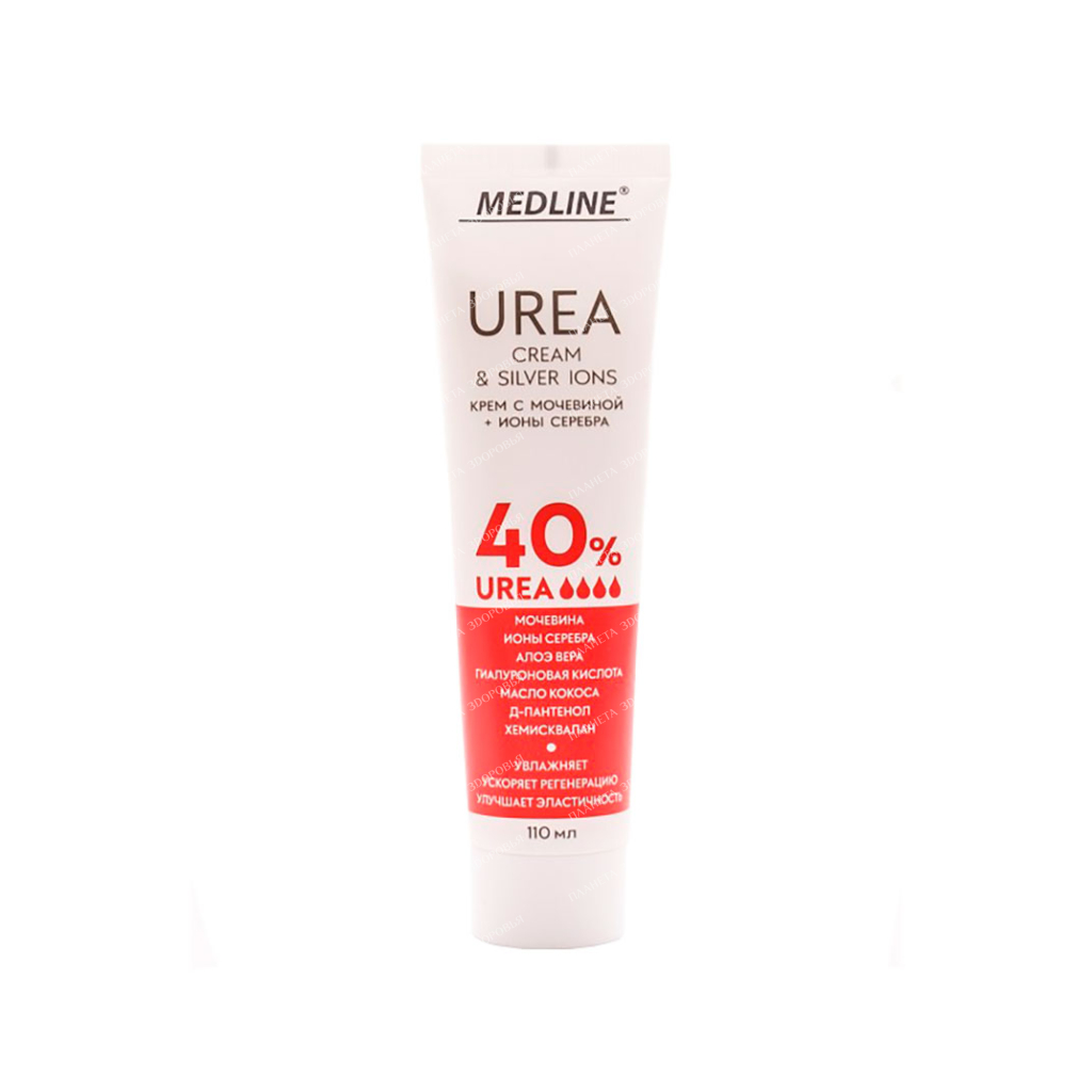 MedLine / MedLine cream with urea 40% + silver ions, 110 ml