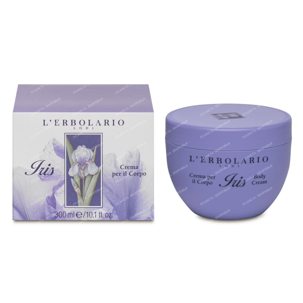 L'Erbolario "IRIS" Body Cream, 300 ml