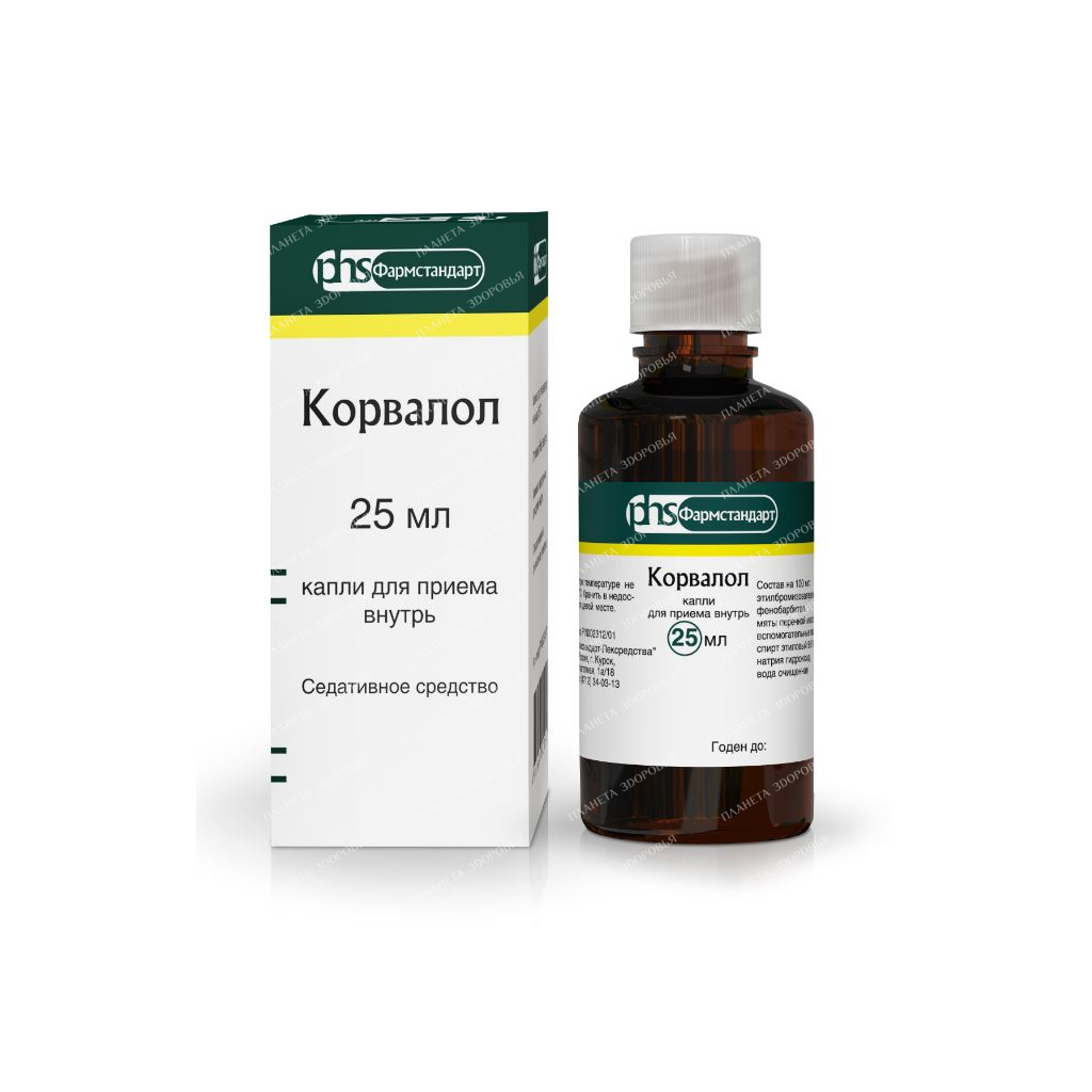 Corvalol drops for oral administration 25ml №1