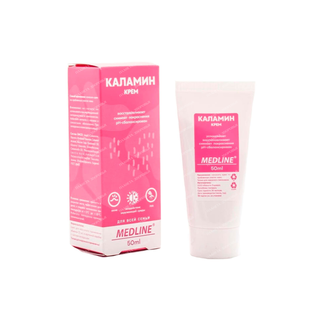 MedLine / MedLine Calamine Cream, 50 ml