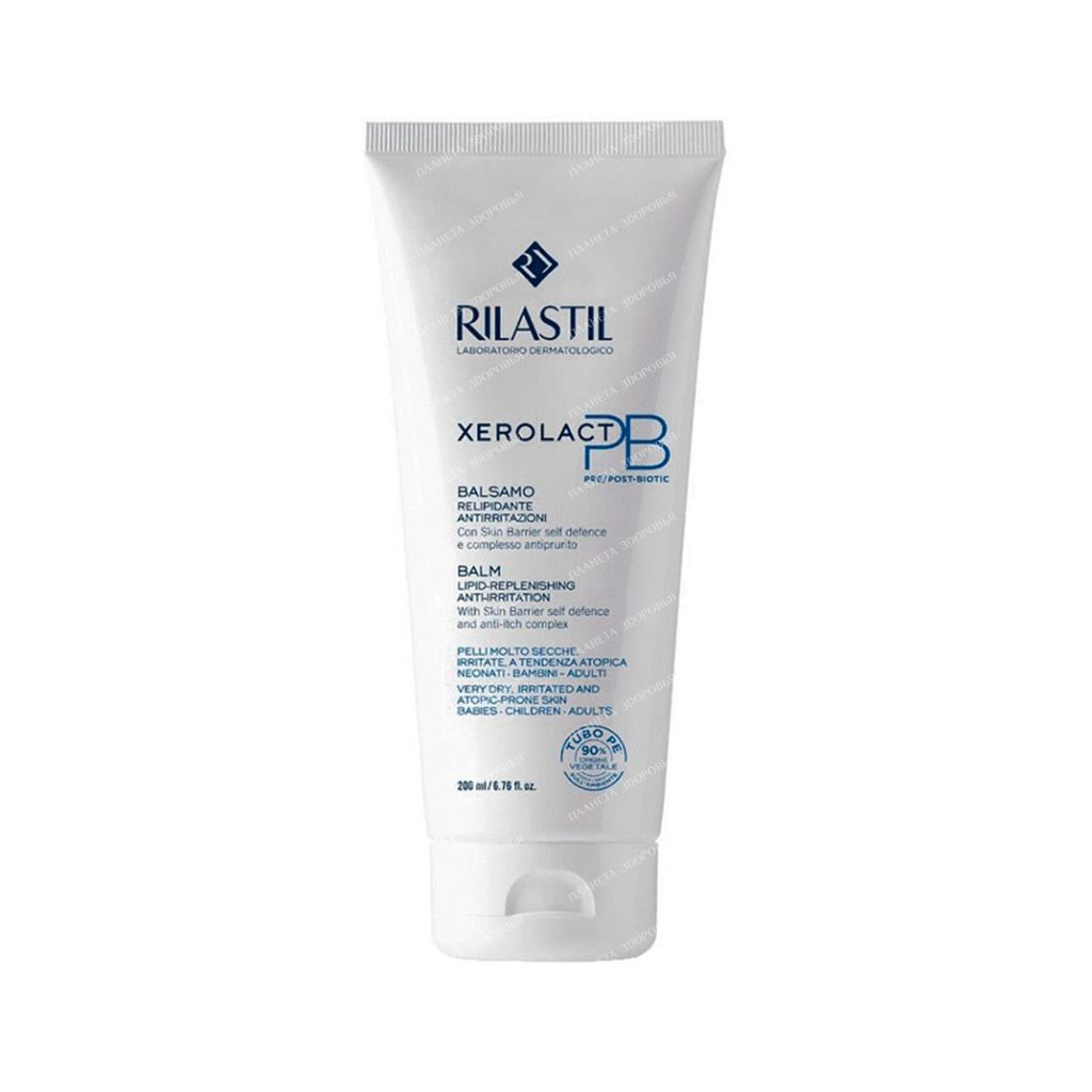 Rilastil XEROLACT PB Anti-irritation lipid-restoring balm for face and body, 200 ml