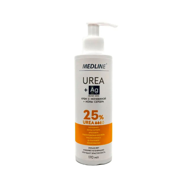 MedLine Urea 25% Cream with Silver Ions 170 ml