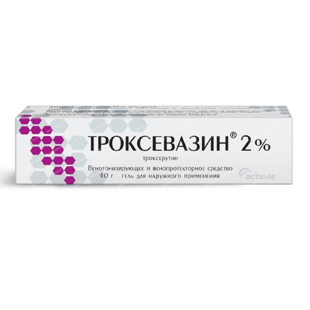 Troxevasin gel for external use 20mg/g 40g №1
