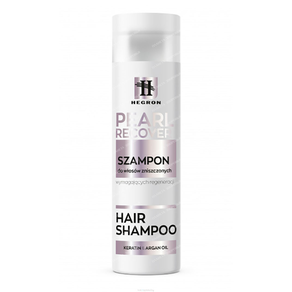 HEGRON Pearl recover Shampoo for damaged hair 230 ml