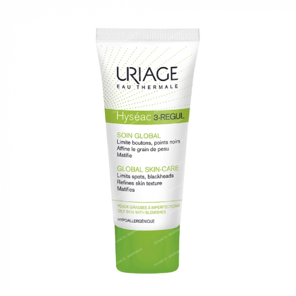 Uriage Universal face care (for oily and problematic skin) HYSEAC 3-REGUL / Iseac 3-regul, 40 ml