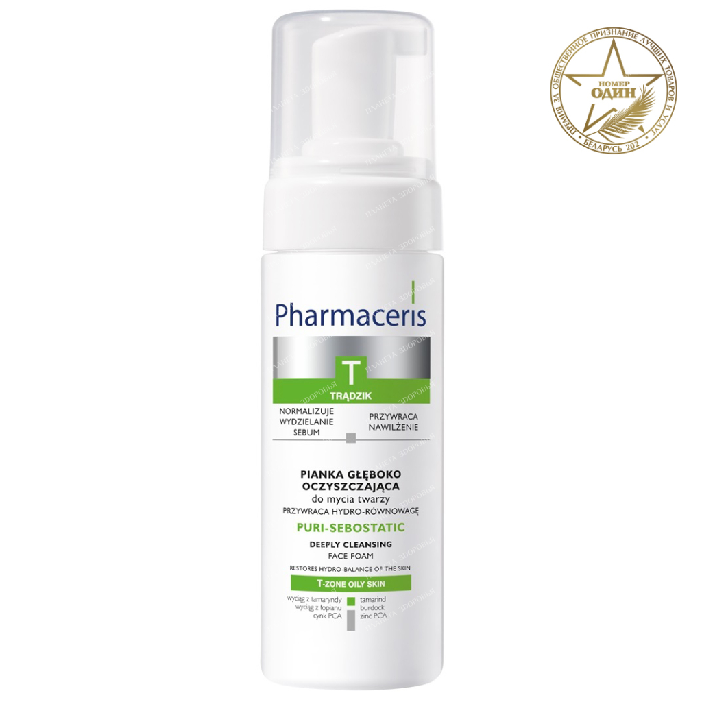 Pharmaceris T Puri-Sebostatic Deep Cleansing Foam, 150 ml