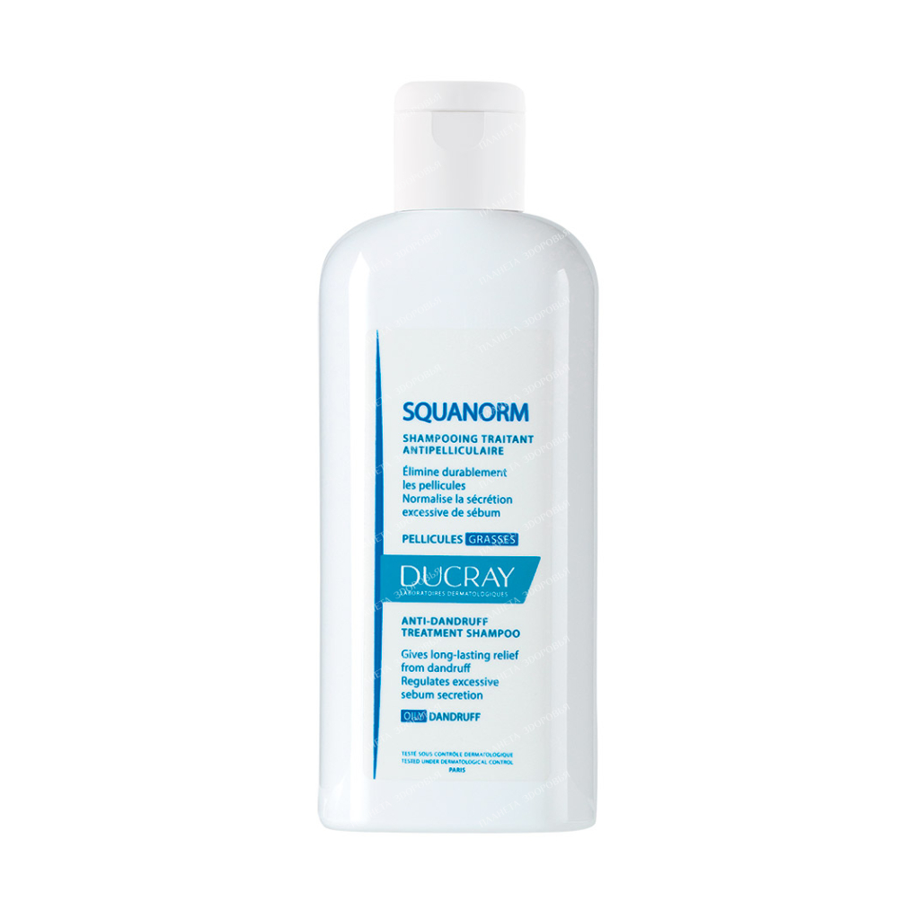 DUCRAY SQUANORM Oily Dandruff Shampoo 200ml