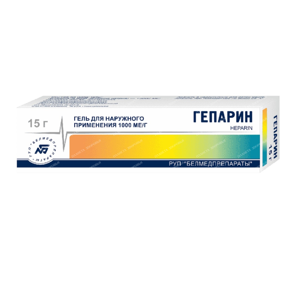 Heparin gel I 1000m/g 30g №1