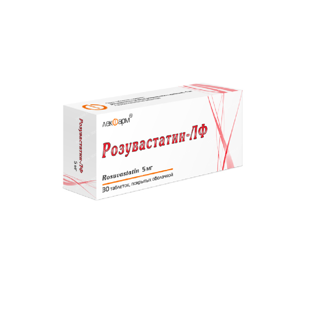 Rosuvastatin-LF tablets p/o 5mg in box №10х3