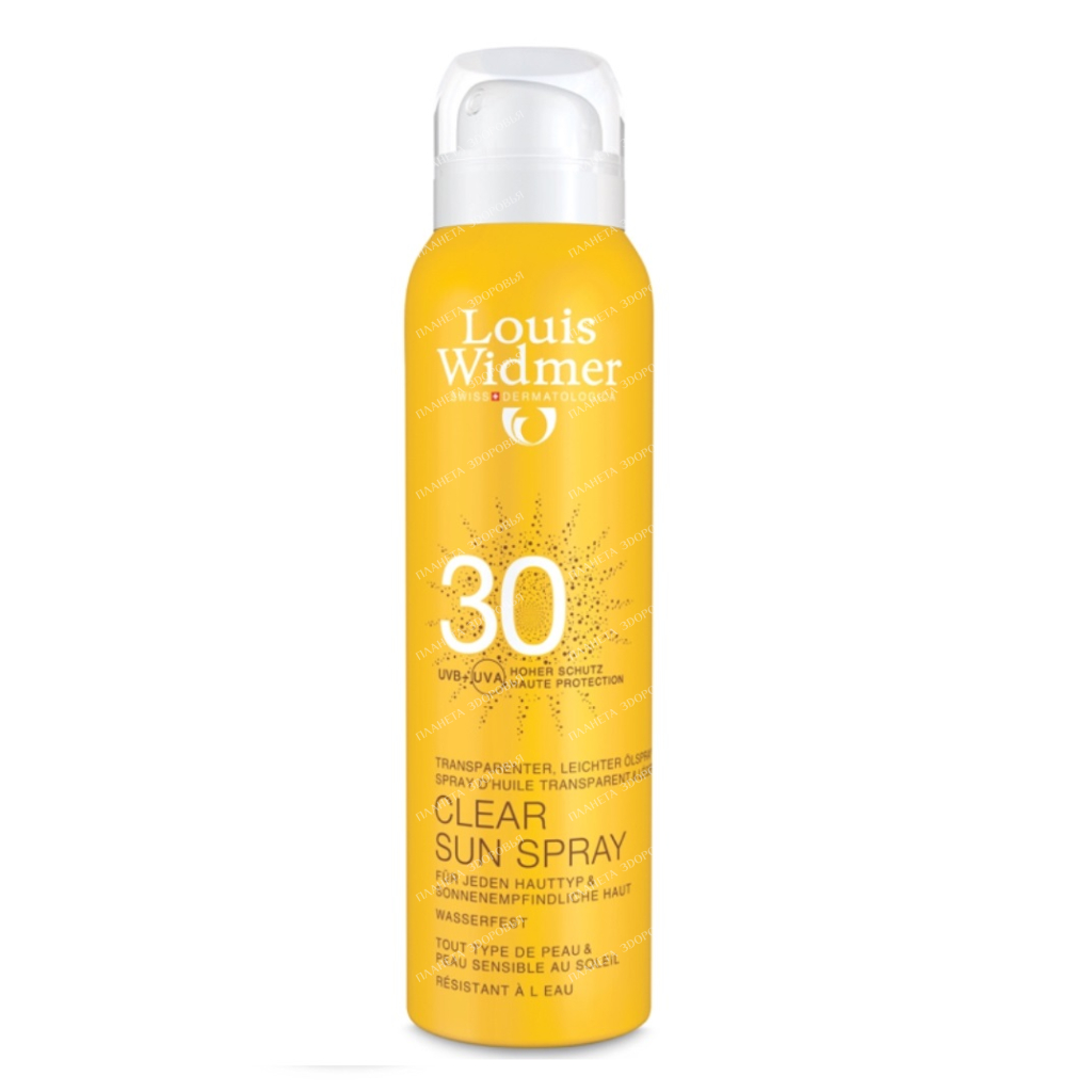 Louis Widmer Sun Spray 30 (SPF30), 125ml