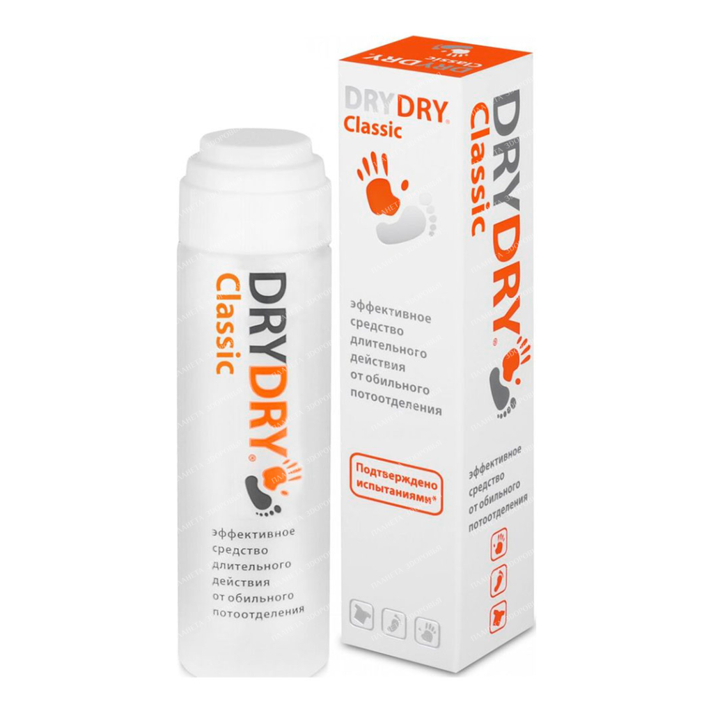 Effective long-acting remedy for excessive sweating "Dry Dry Classic", 35ml