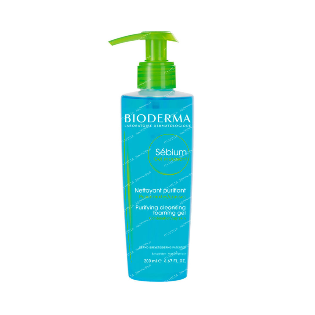 Bioderma Laboratoire Dermatologique Sebium Gel Moussant 200 ml