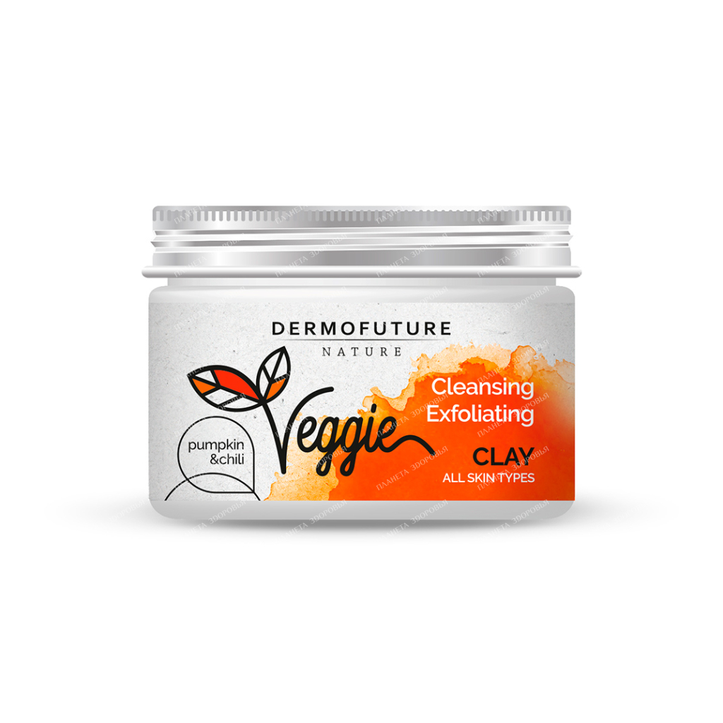 DermoFuture Nature Veggie Purifying Exfoliating Paste for All Skin Types Pumpkin Chili 150 ml