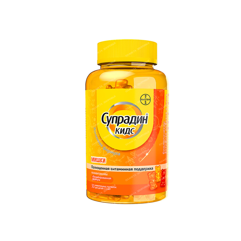 Supradin kids bears chewable lozenges №30