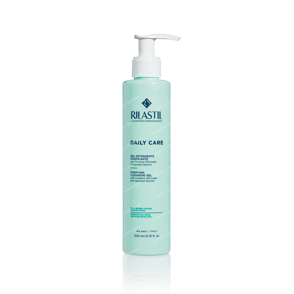 Rilastil DAILY CARE Cleansing gel for oily, combination and acne-prone skin, 200 ml
