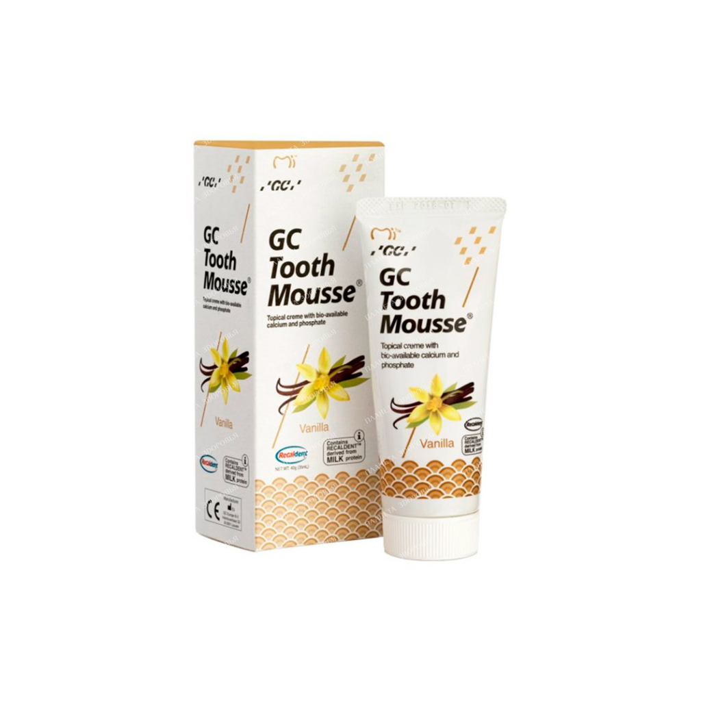 GC Tooth Mousse varnish dental vanilla flavor 35 ml