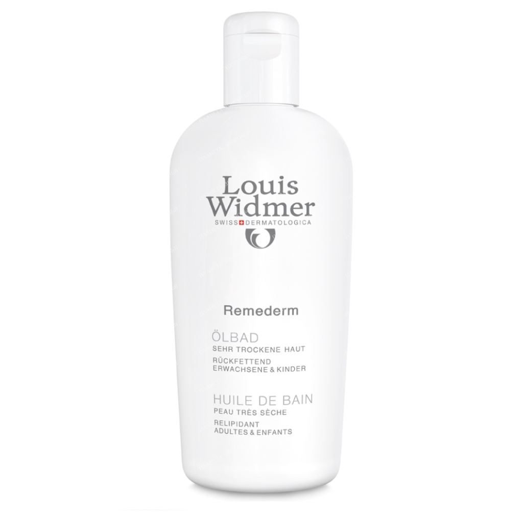 Louis Widmer Remederm bath oil for children and adults for dry to very dry skin 250 ml