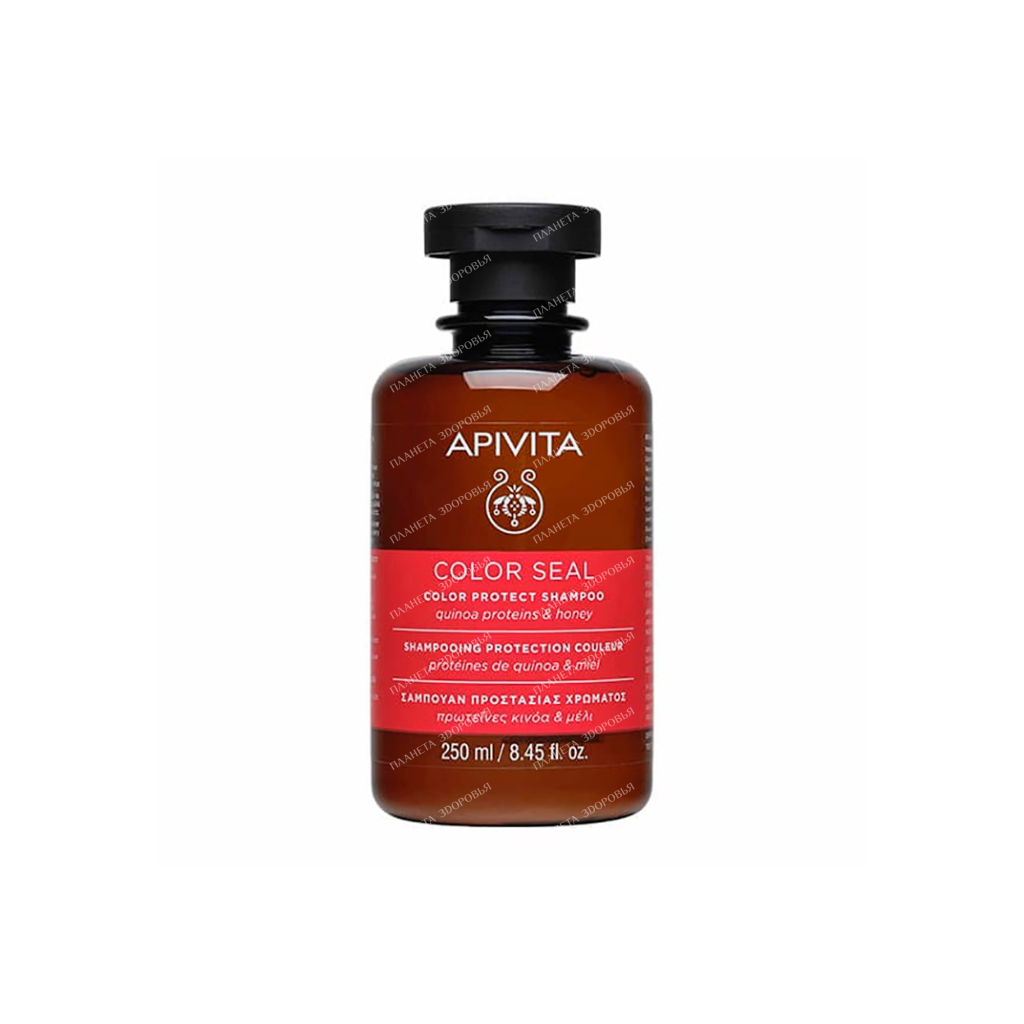 APIVITA Color Protect Shampoo Sunflower & Honey, 250 ml