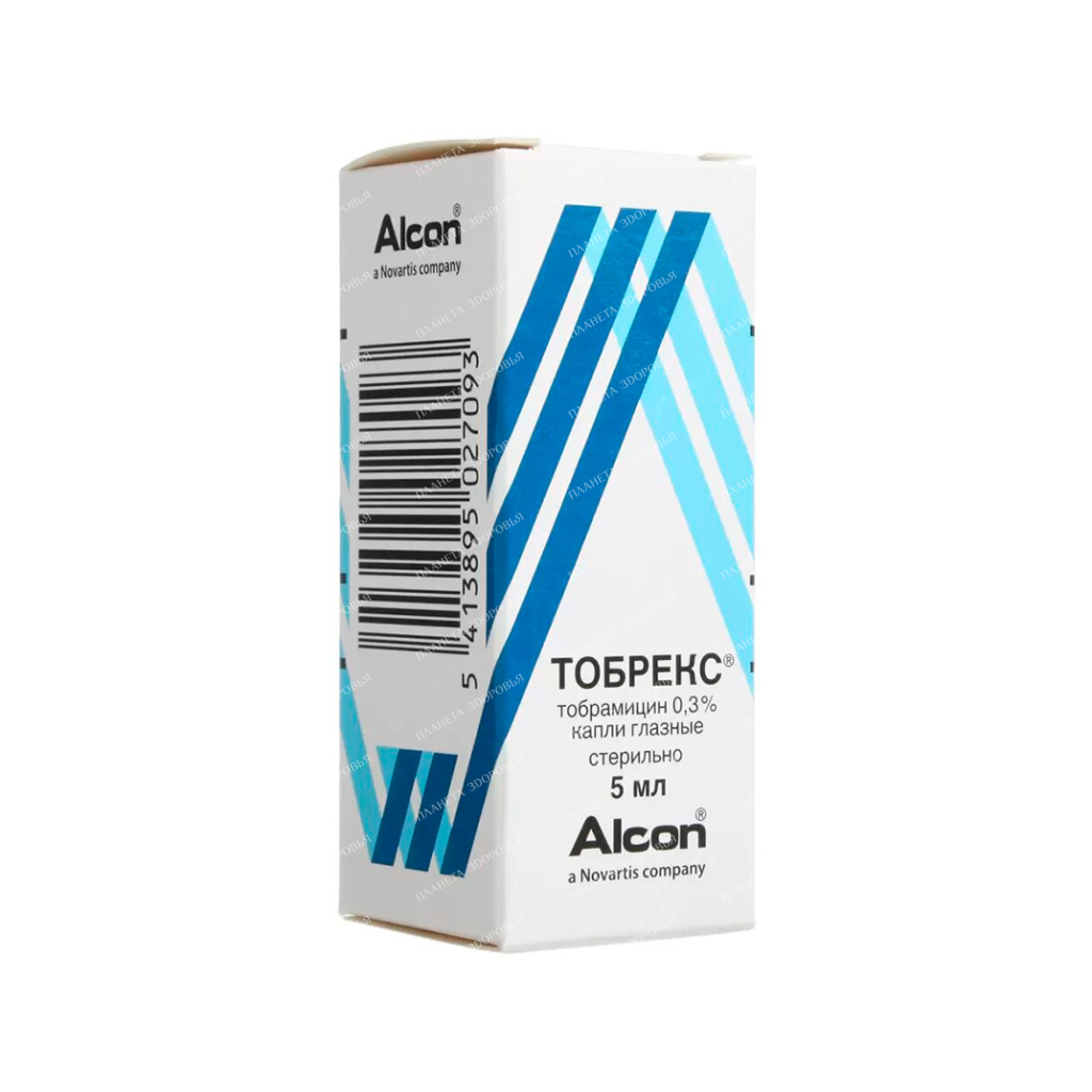 Tobrex eye drops 3mg/ml 5ml №1