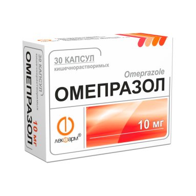 Lekpharm Omeprazole 10mg Modified-Release Capsules 30 Count