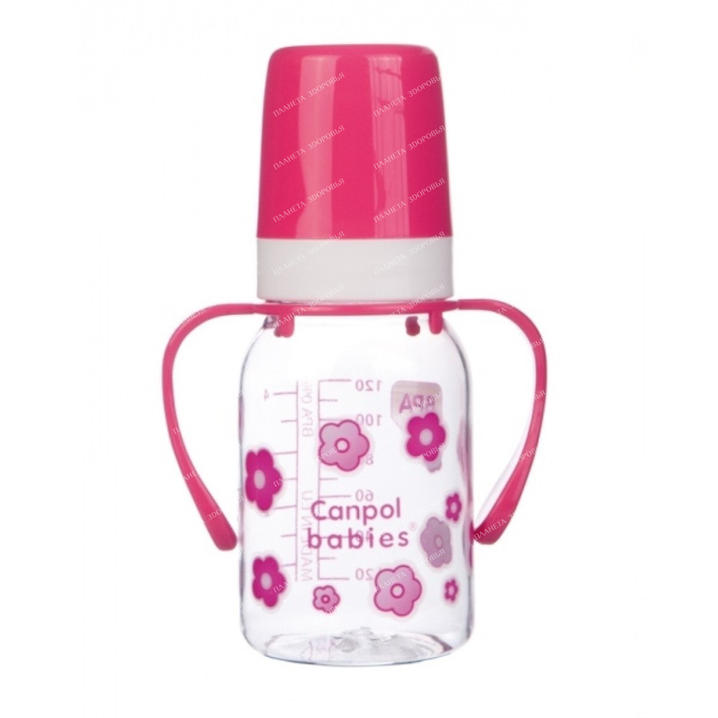 Canpol babies Plastic bottle (for feeding) 120 ml 11/821