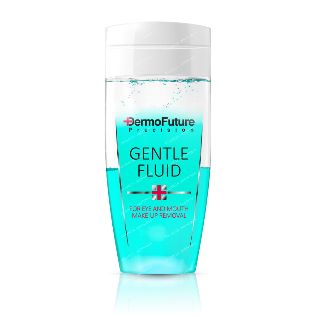 DermoFuture Gentle Bi-Phase Eye & Lip Makeup Remover, 150 ml