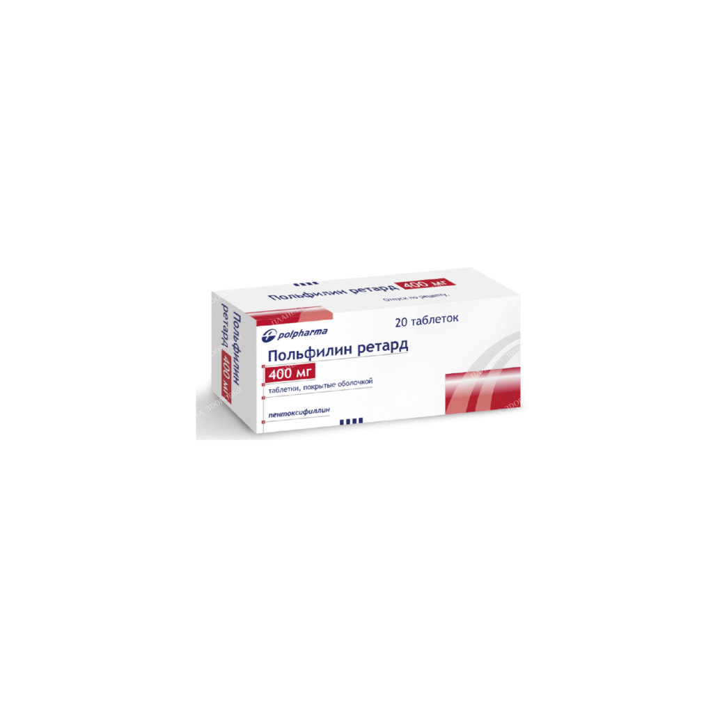 Polfilin retard prolonged action tablets p/o 400mg №10x2