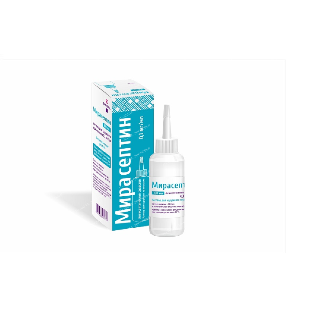 Miraseptin solution for external use 0.1mg/ml 100ml with screw cap #1