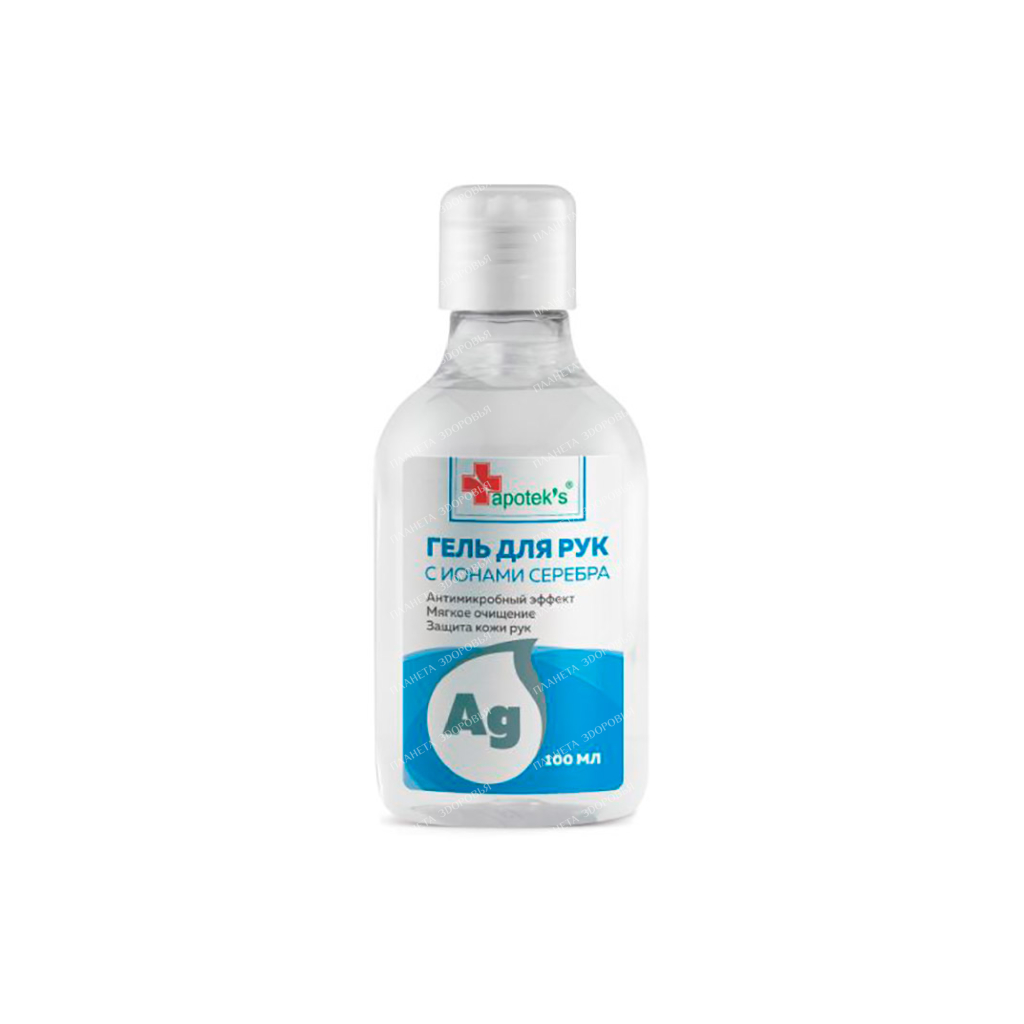 Apotek's Hand Gel with Silver Ions, 100 ml