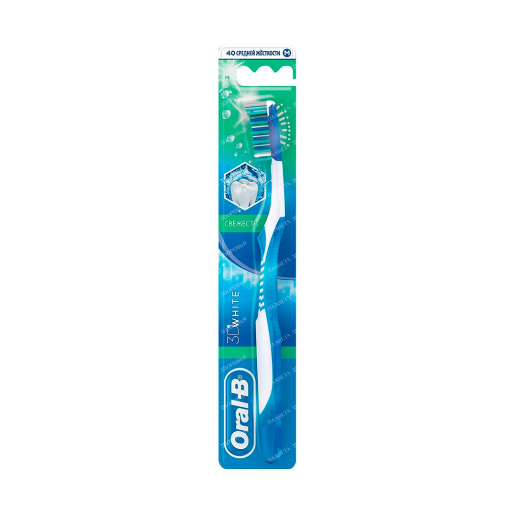 Oral-B 3D White Freshness Toothbrush (medium hard), 1 pc