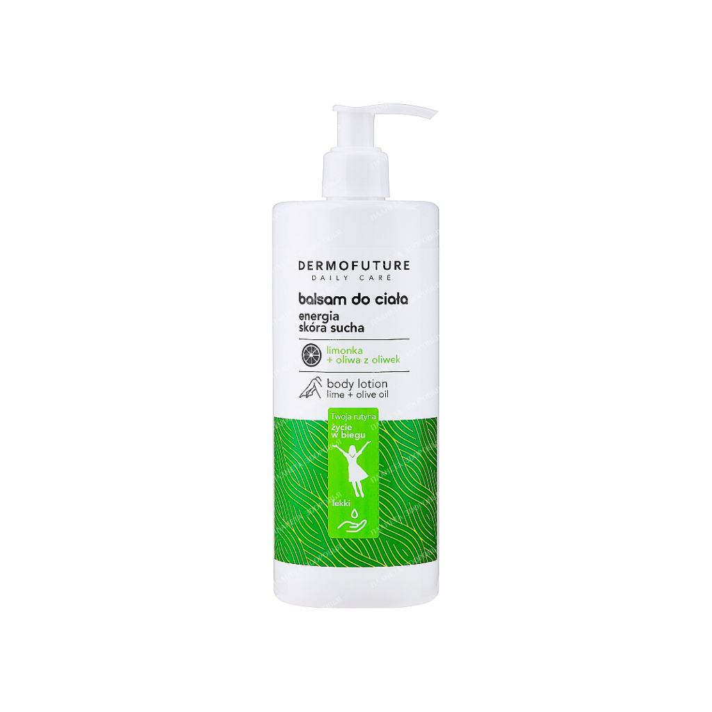 DermoFuture Daily Care Body Balm ENERGY with lime and olive oil 480 ml