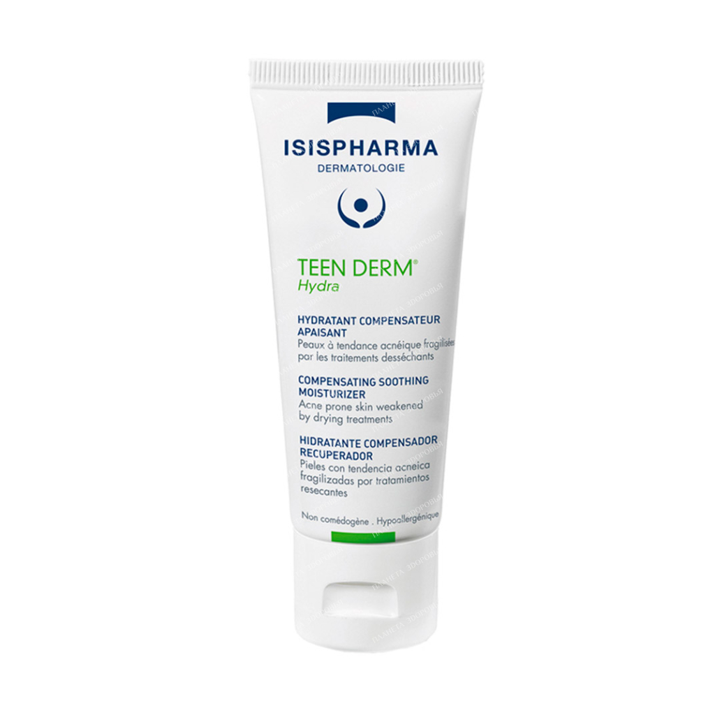 ISISPHARMA TEEN DERM Hydra (Tin Derm Hydra) Regenerating moisturizing cream for dry and irritated problem skin, 40 ml