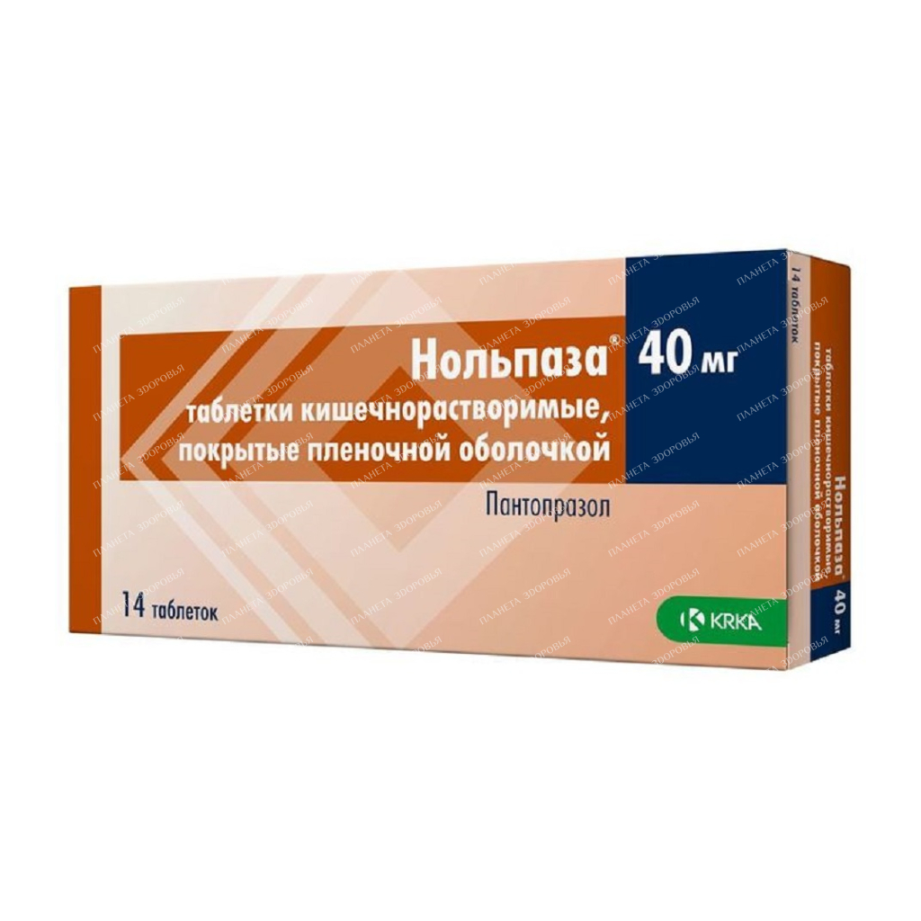 Nolpaza enteric tablets 40mg №14x1