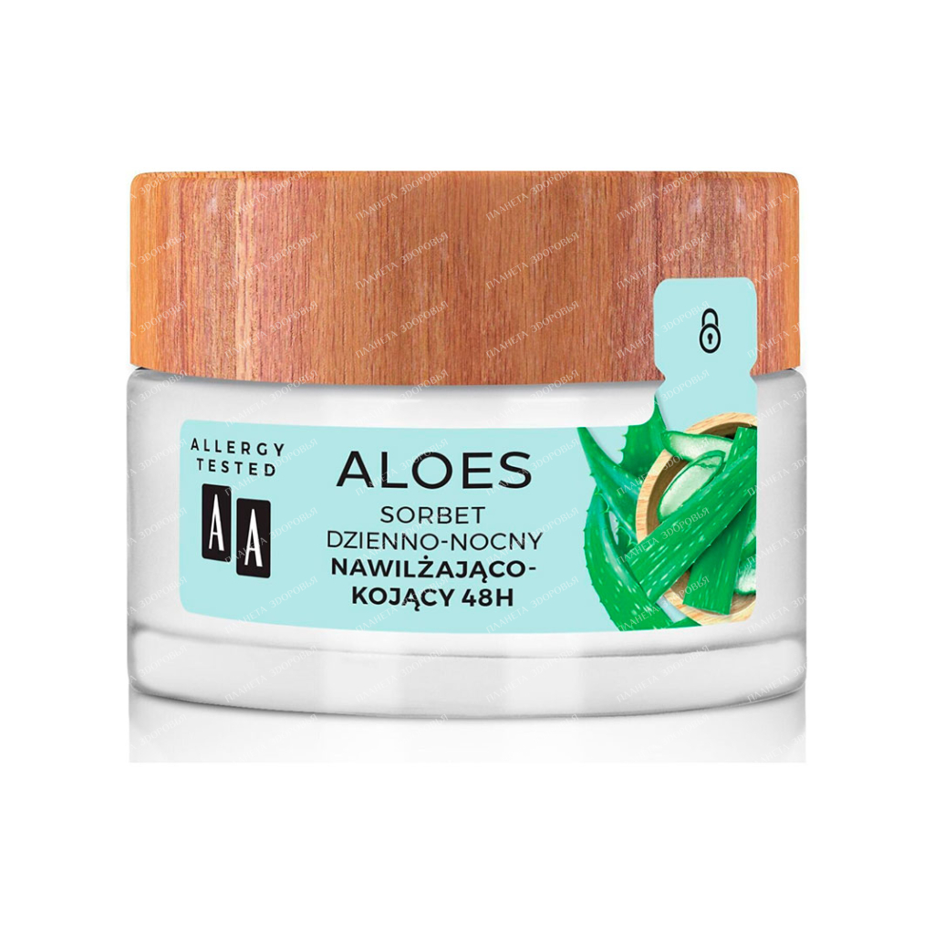 AA ALOES Sorbet Day-Night Moisturizing and soothing 48 h, 50 ml