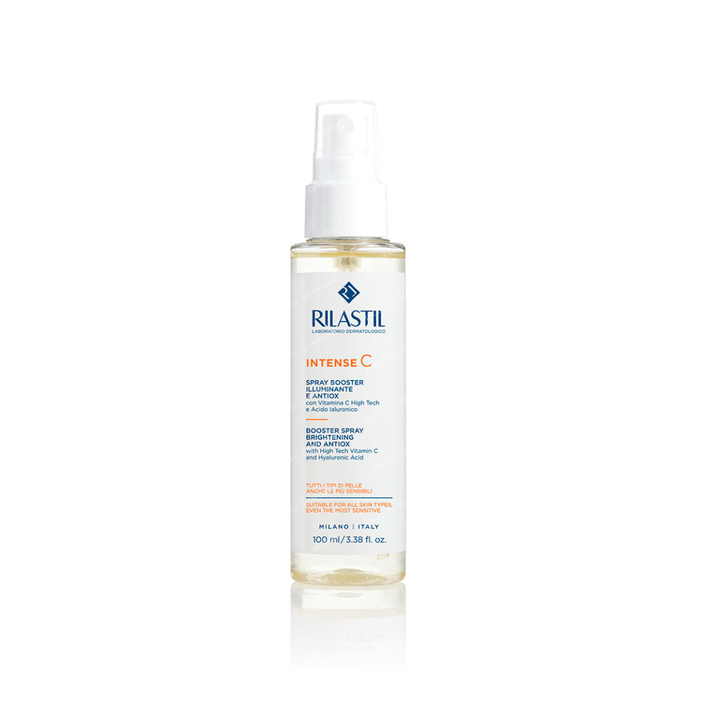 Rilastil INTENSE C Antioxidant Skin Glow Booster Spray with Vitamin C, 100 ml